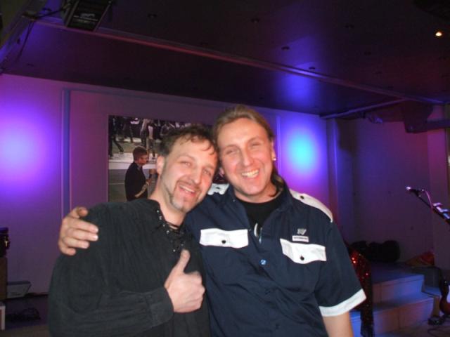 unser Bodypainting Künstler Enrico und der Boss