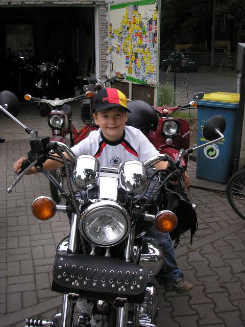 wer ein harter Biker werden will.....